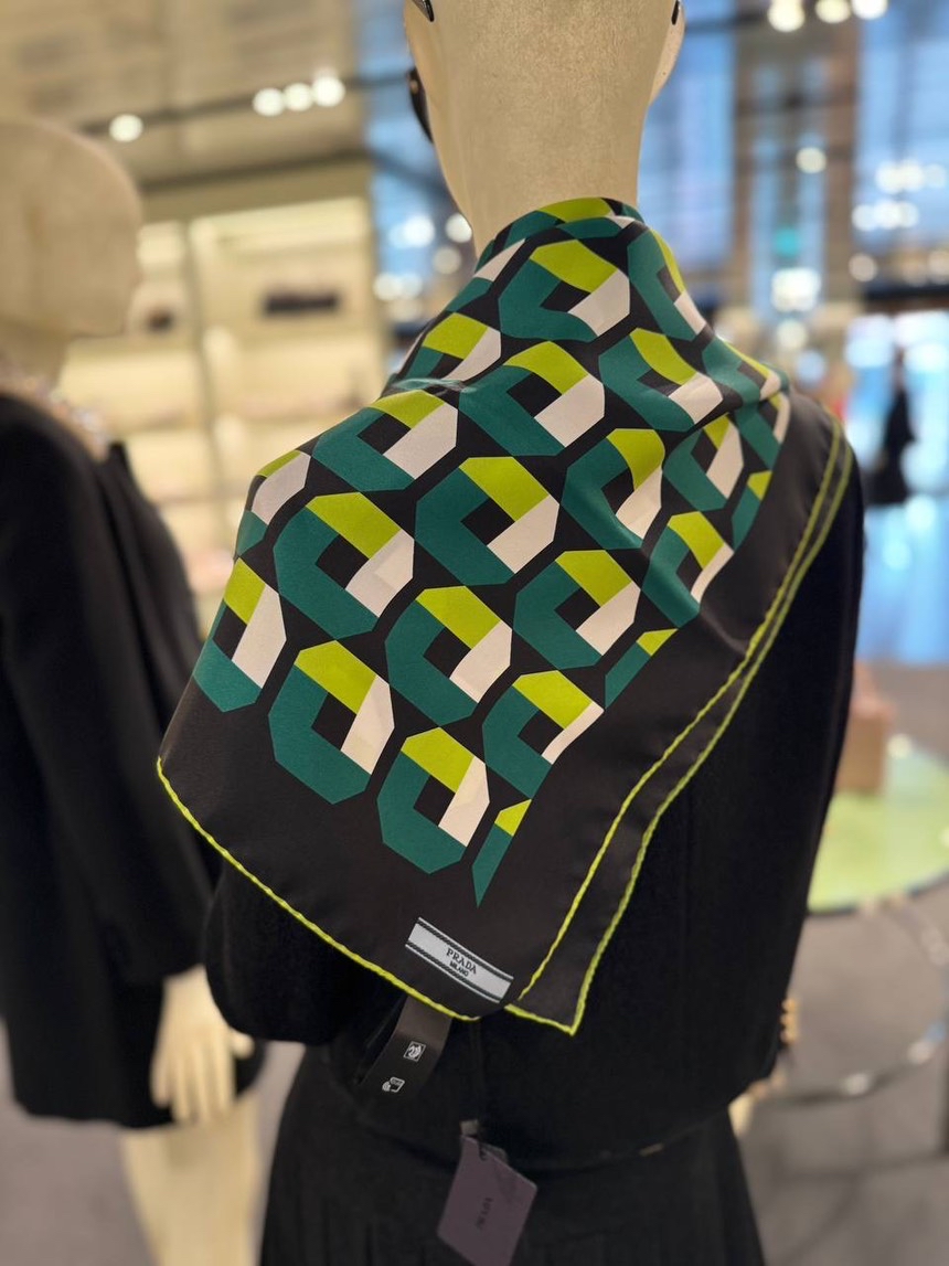 PRADA Scarves side view - Women's luxury Accessories