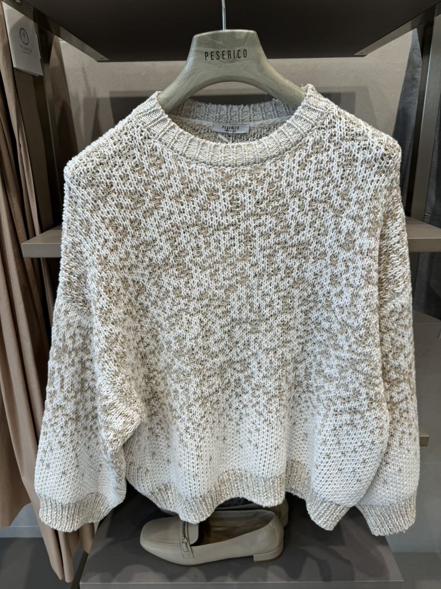 PESERICO Knitwear front view - Women's luxury Clothes