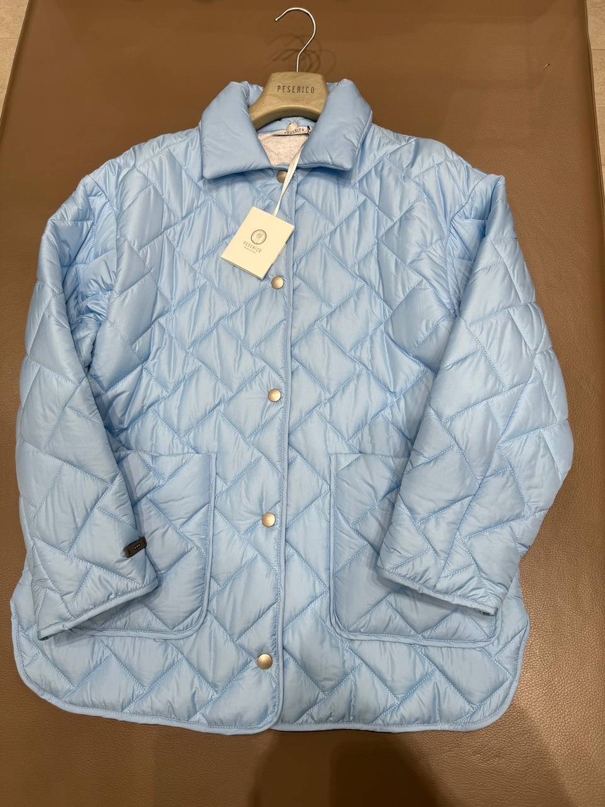 PESERICO Down jacket front view - Women's luxury Clothes