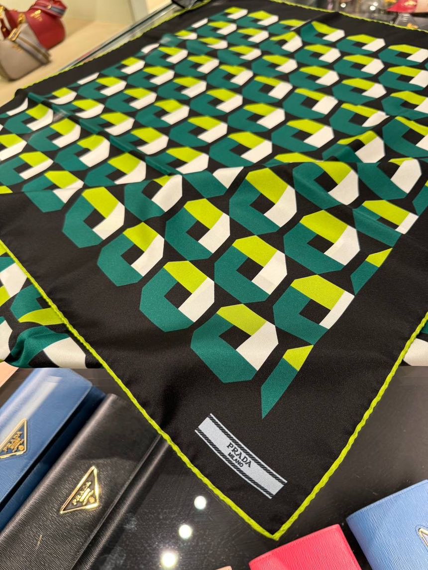 PRADA Scarves side view - Women's luxury Accessories