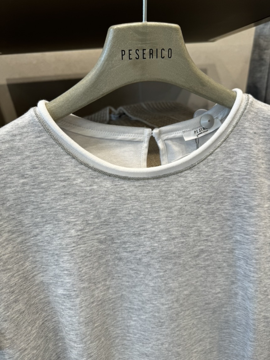 PESERICO T-shirt and Polo side view - Women's luxury Clothes