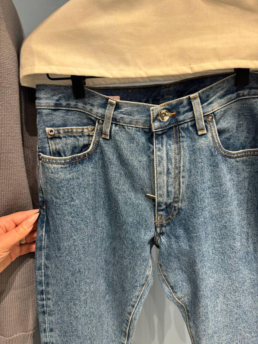 OFF-WHITE Denim front view - Women's luxury Clothes