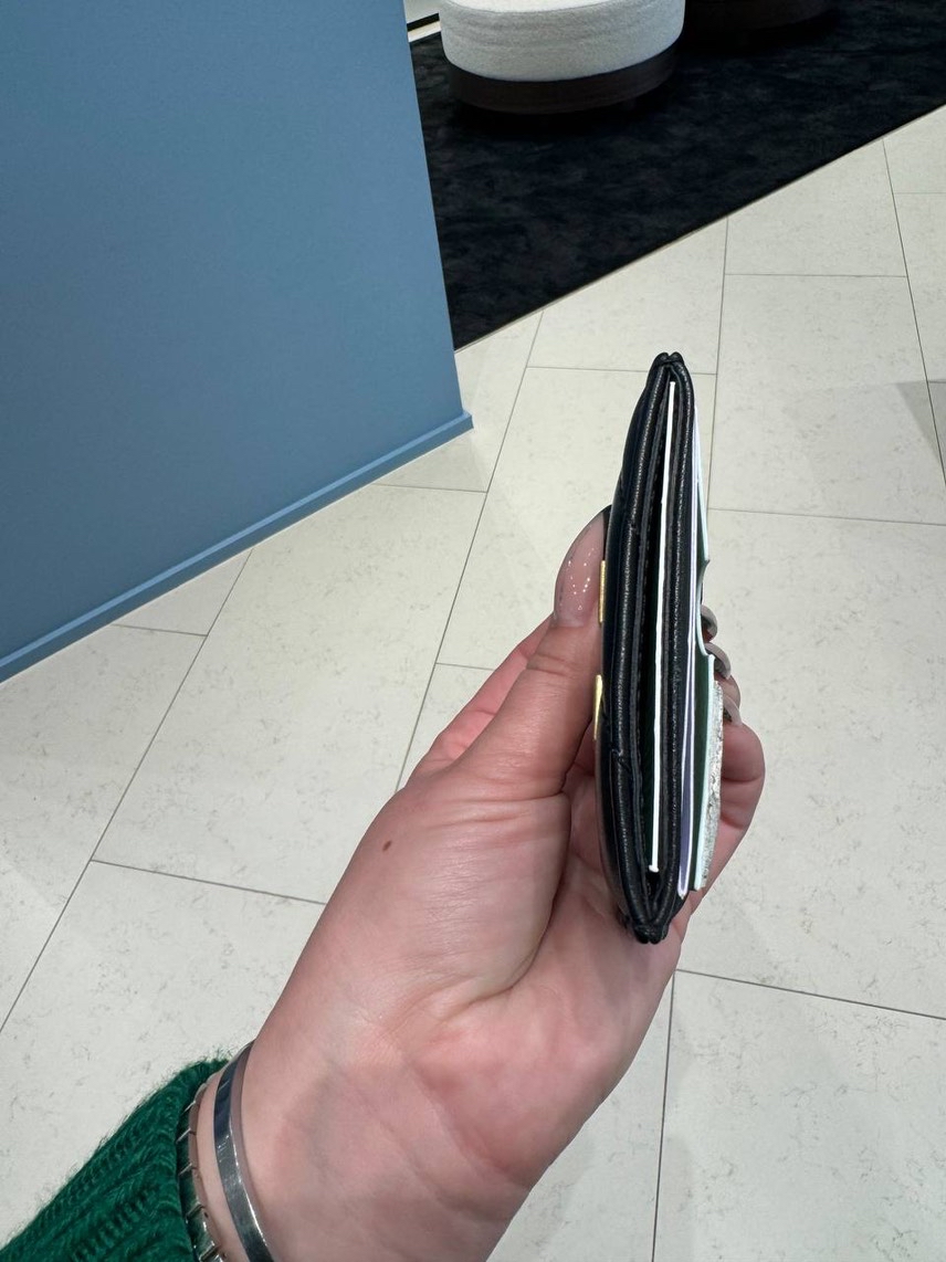 OFF-WHITE Wallets and small leather goods side view - Women's luxury Accessories