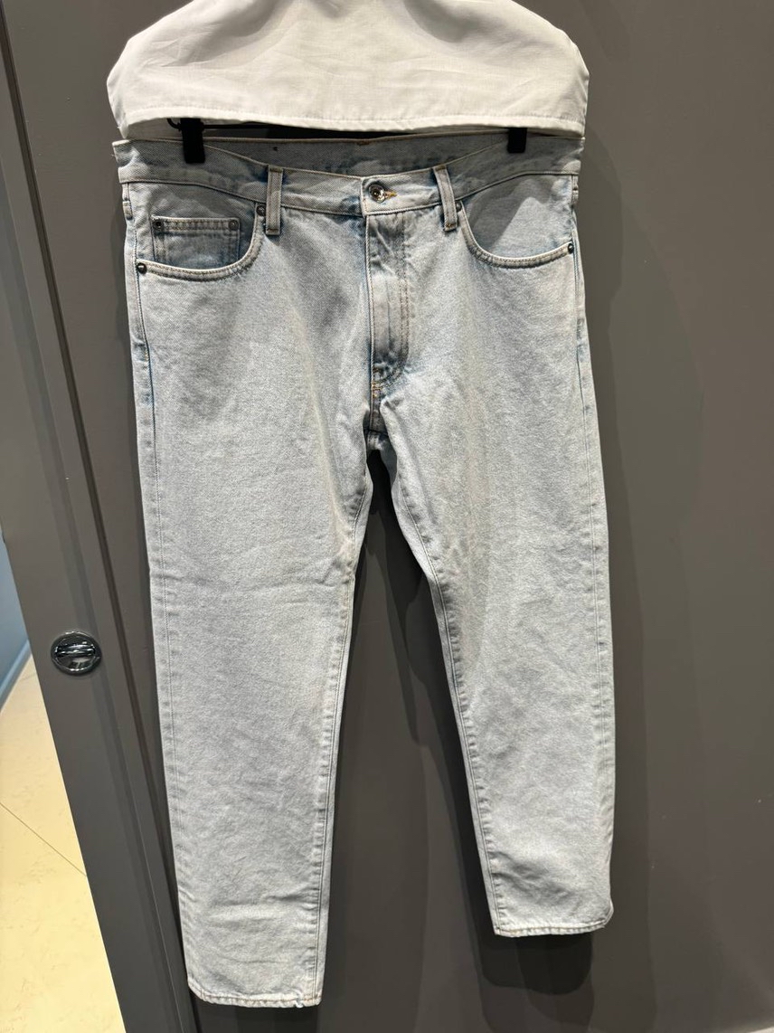OFF-WHITE Denim front view - Women's luxury Clothes