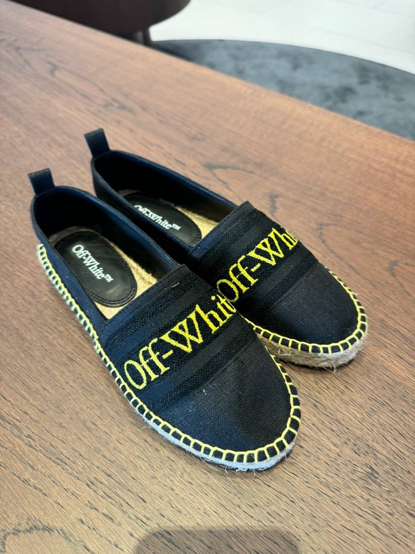 OFF-WHITE Espadrilles front view - Women's luxury Shoes