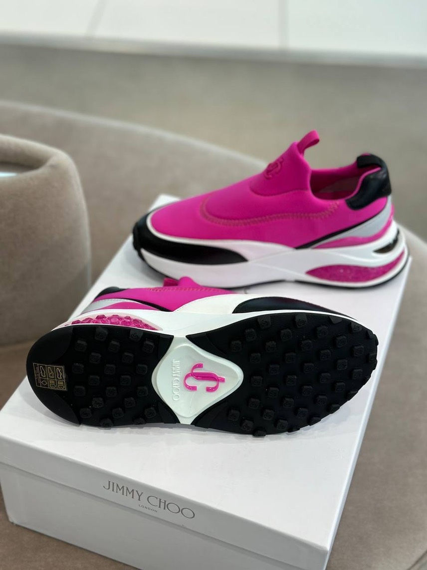 JIMMY CHOO Sneakers side view - Women's luxury Shoes