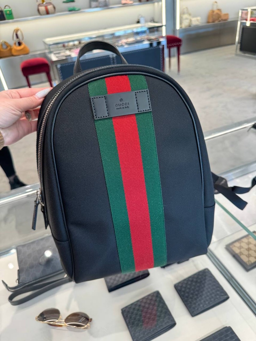 GUCCI Backpack front view - unisex luxury Bags