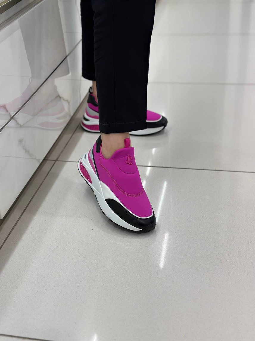 JIMMY CHOO Sneakers side view - Women's luxury Shoes