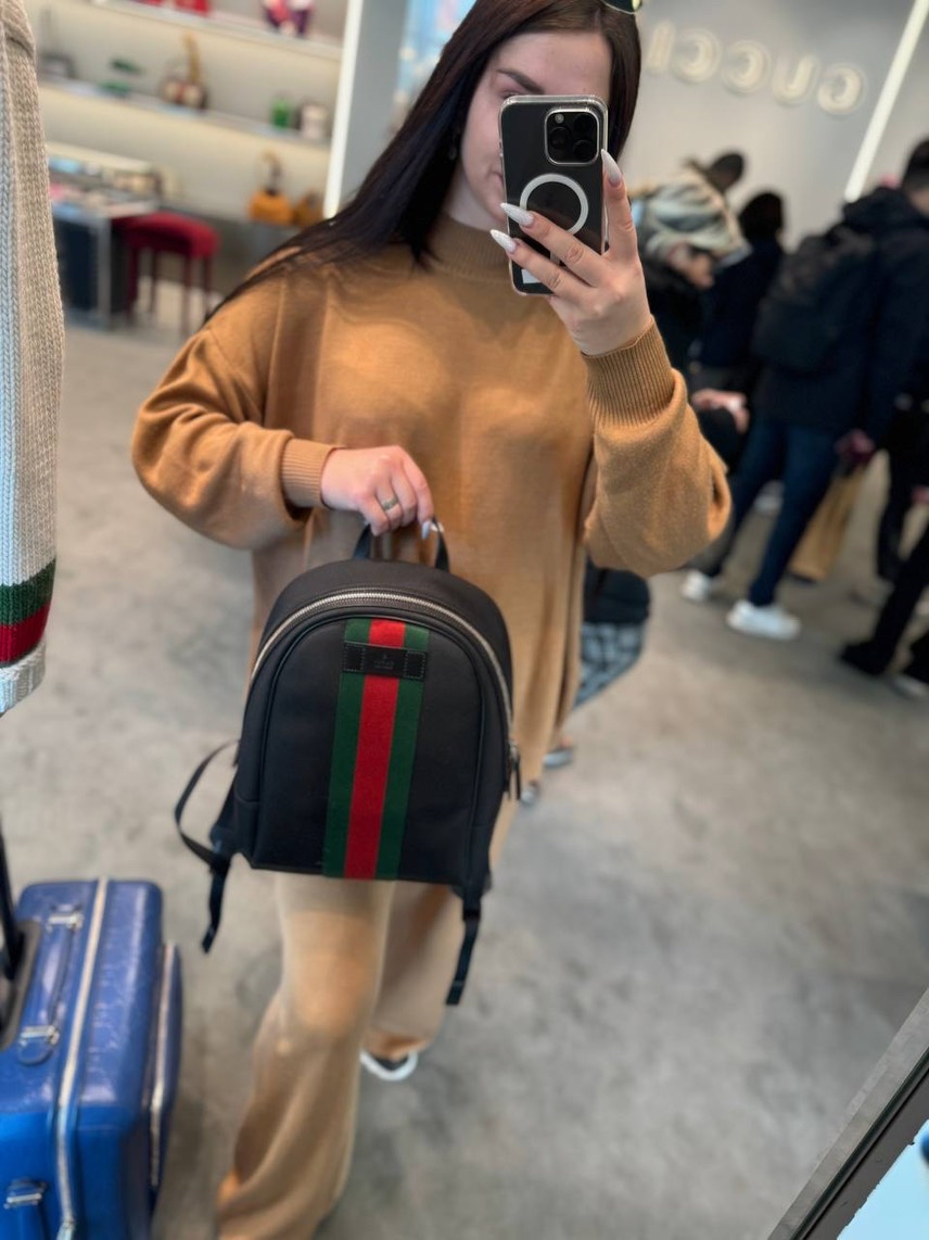 GUCCI Backpack side view - unisex luxury Bags