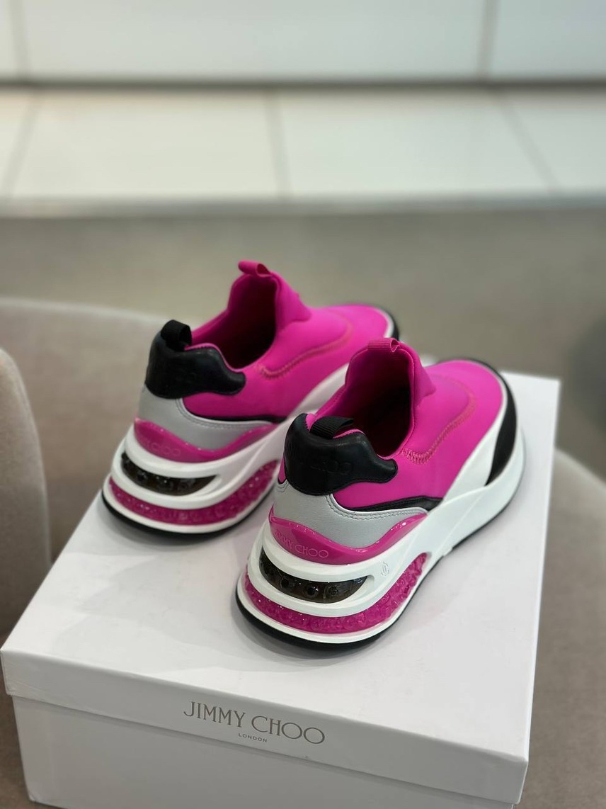 JIMMY CHOO Sneakers side view - Women's luxury Shoes