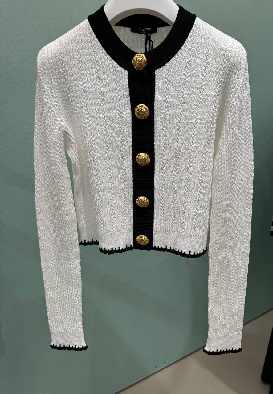 BALMAIN Cardigans front view - Women's luxury Clothes