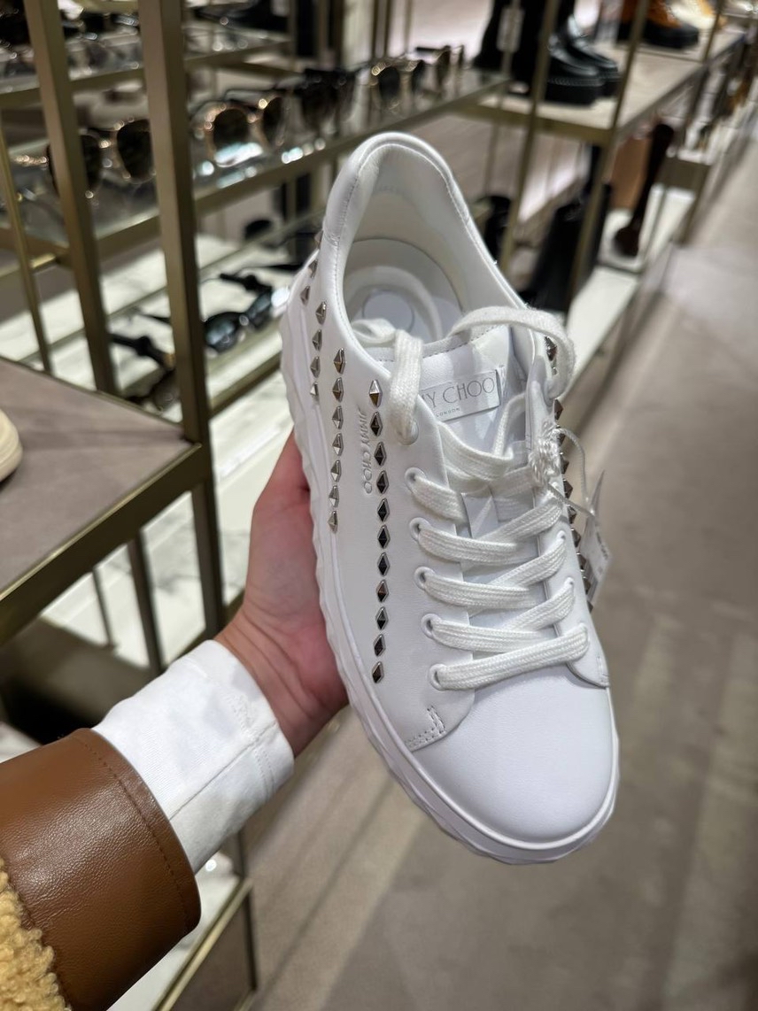 JIMMY CHOO Sneakers side view - Women's luxury Shoes