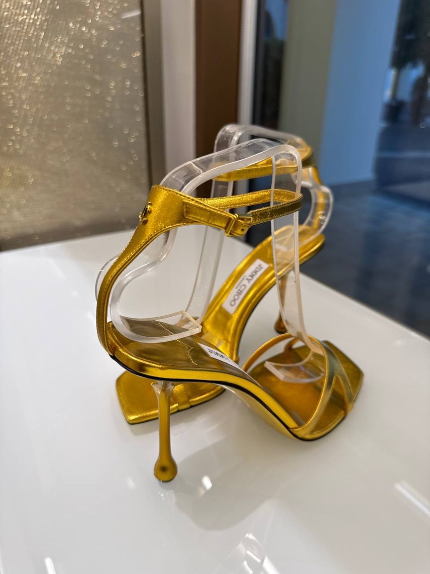 JIMMY CHOO Sandals side view - Women's luxury Shoes