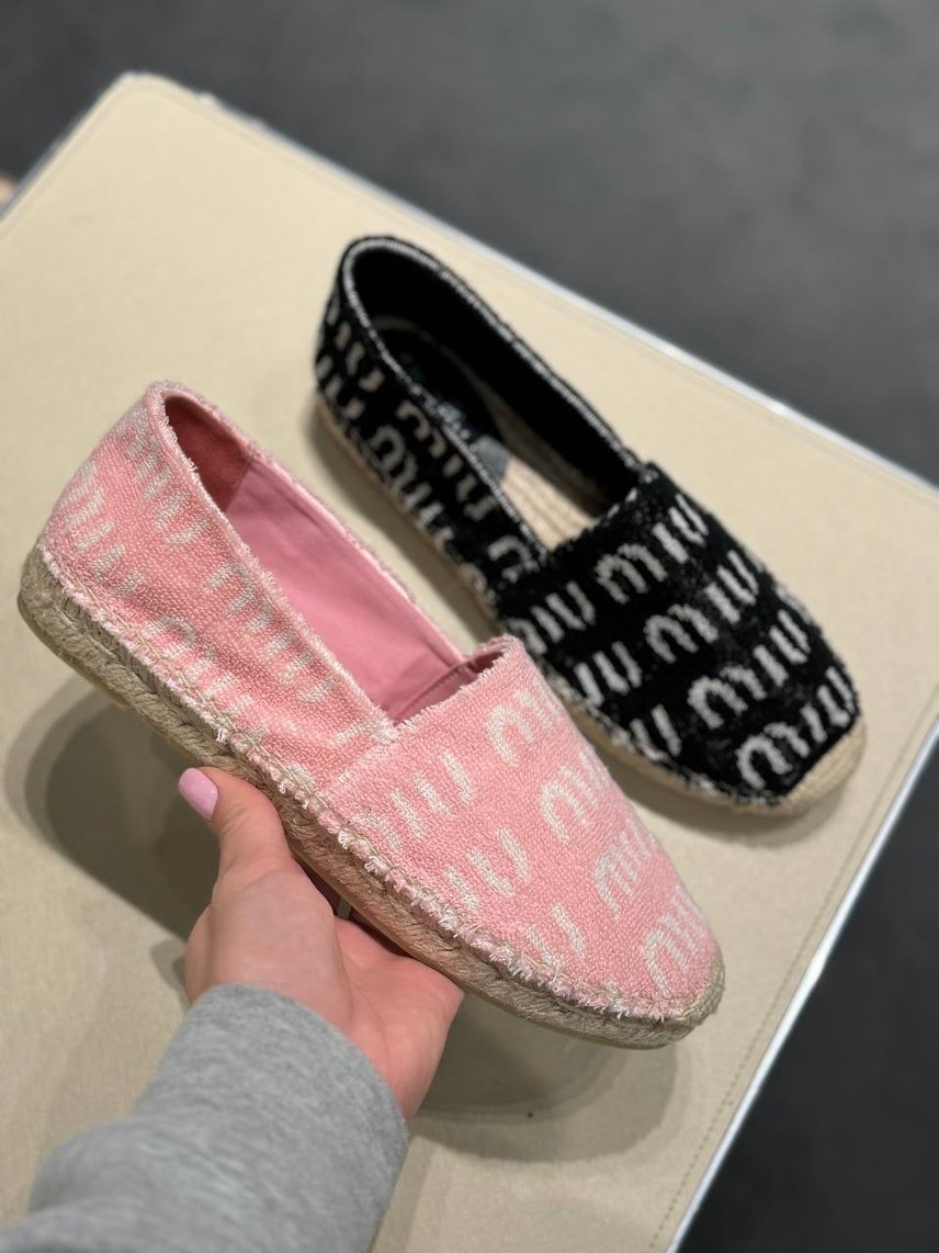 MIU MIU Espadrilles front view - Women's luxury Shoes