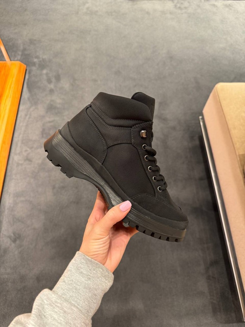 PRADA Boots front view - Women's luxury Shoes