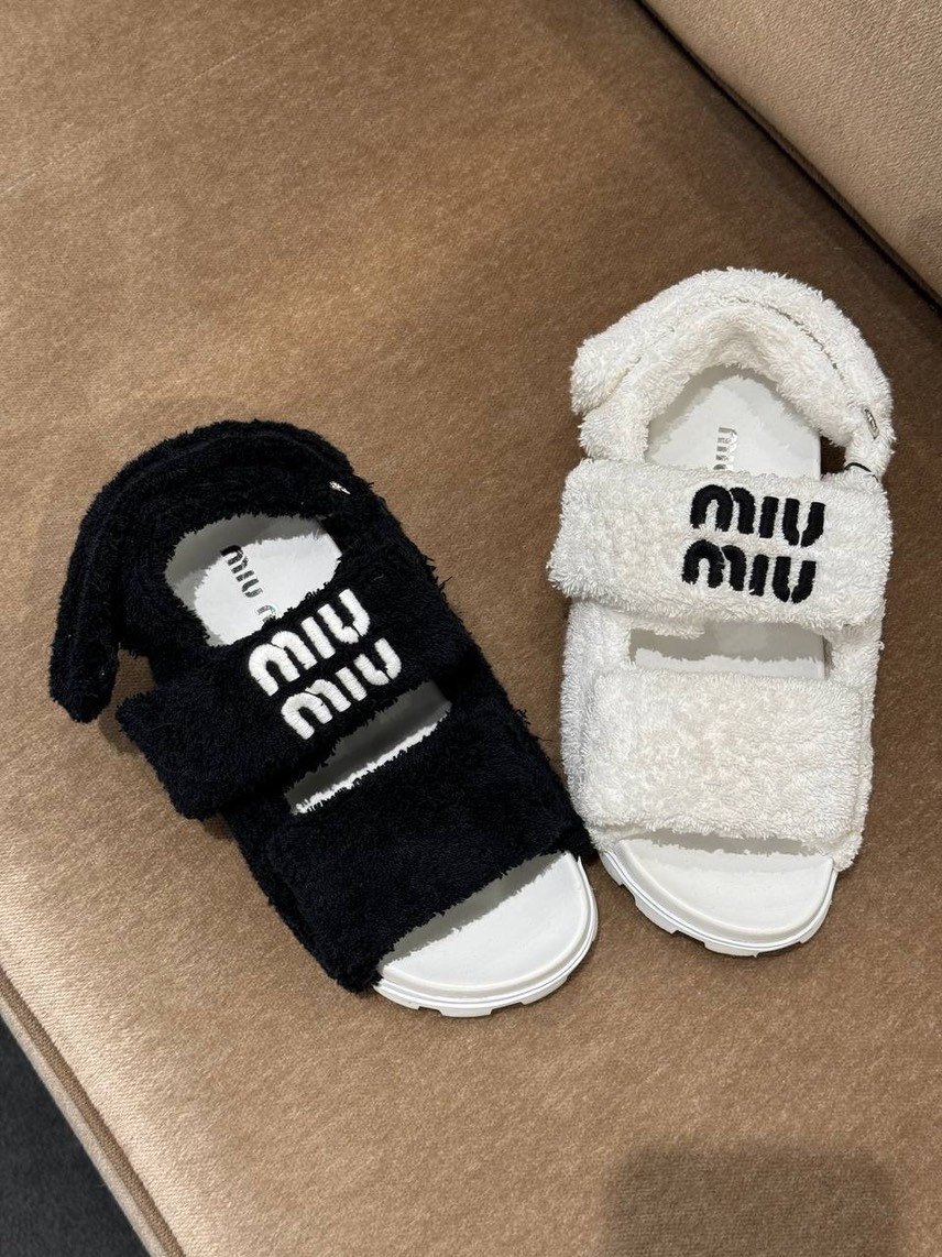 MIU MIU Sandals front view - Women's luxury Shoes