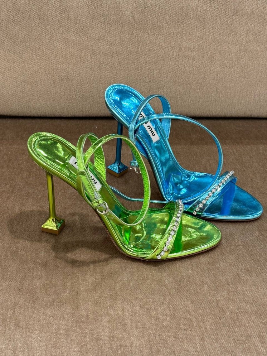MIU MIU Sandals front view - Women's luxury Shoes