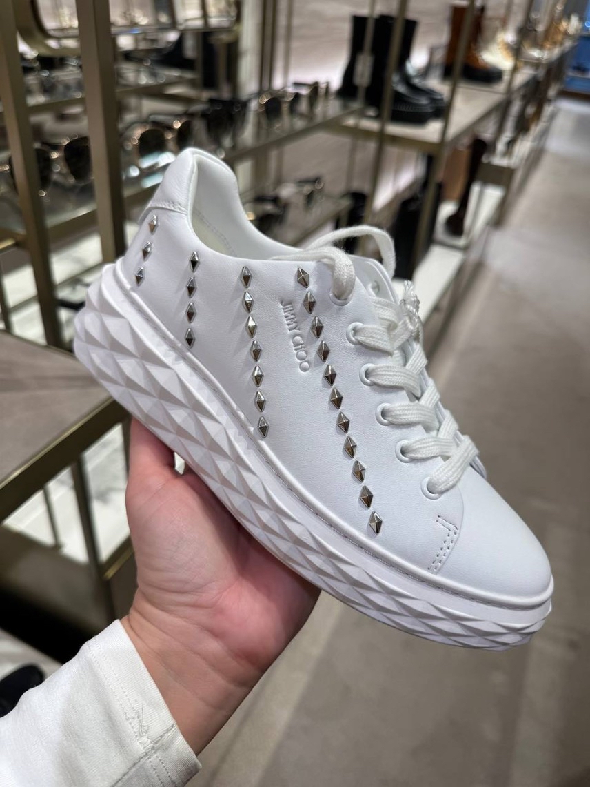 JIMMY CHOO Sneakers front view - Women's luxury Shoes