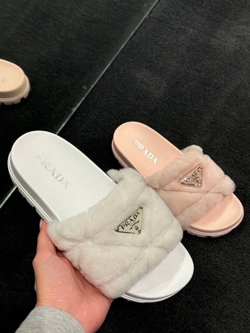 PRADA Slides side view - Women's luxury Shoes