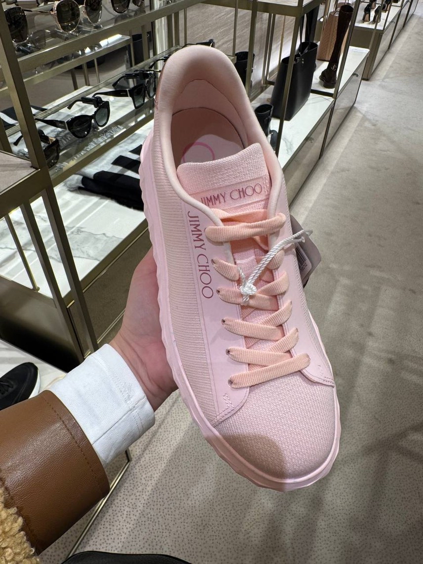 JIMMY CHOO Sneakers side view - Women's luxury Shoes