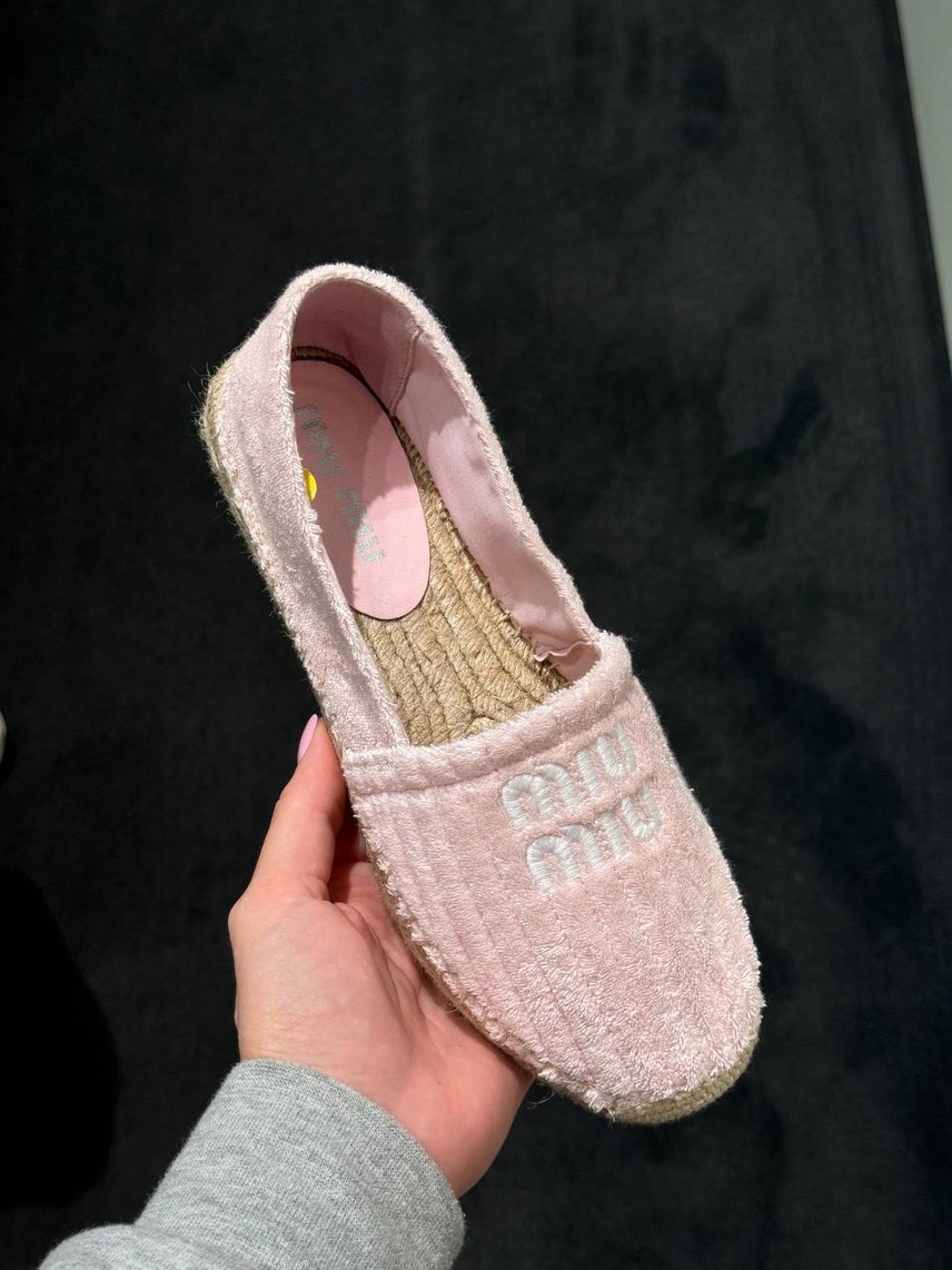 MIU MIU Espadrilles side view - Women's luxury Shoes