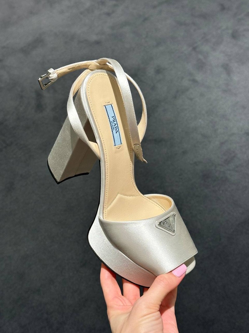 PRADA Sandals side view - Women's luxury Shoes