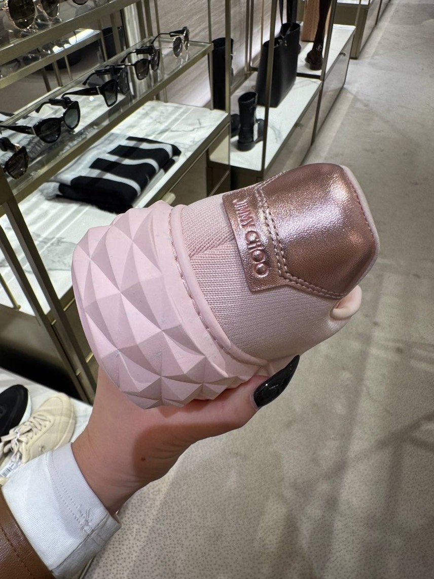 JIMMY CHOO Sneakers side view - Women's luxury Shoes