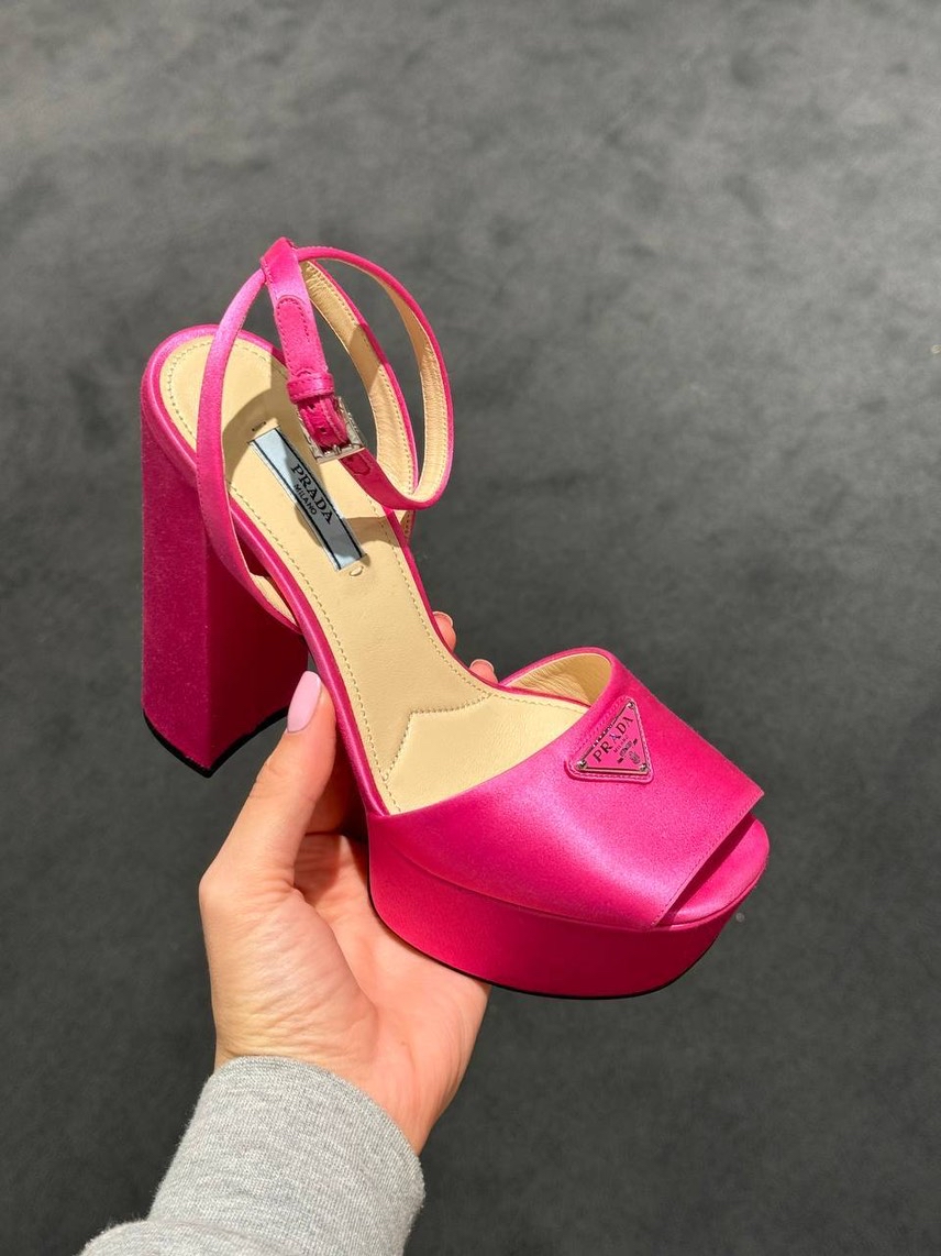 PRADA Sandals side view - Women's luxury Shoes