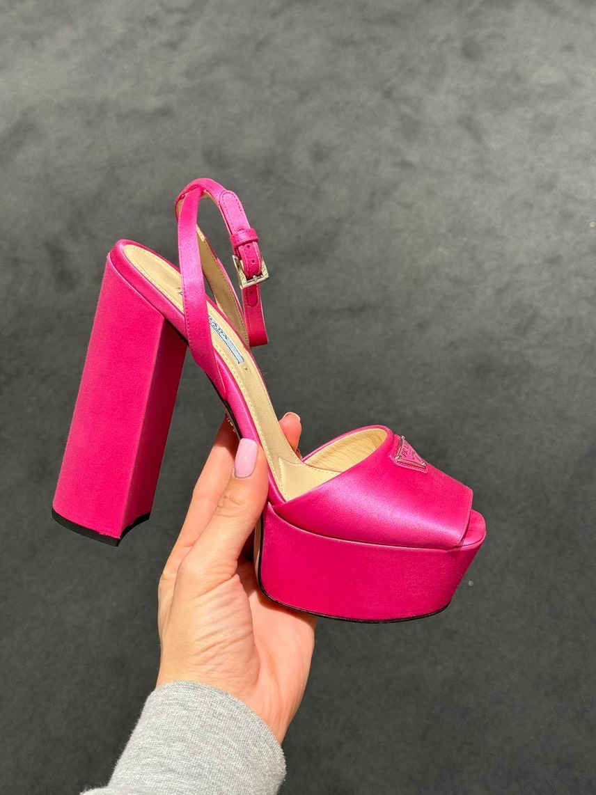 PRADA Sandals side view - Women's luxury Shoes