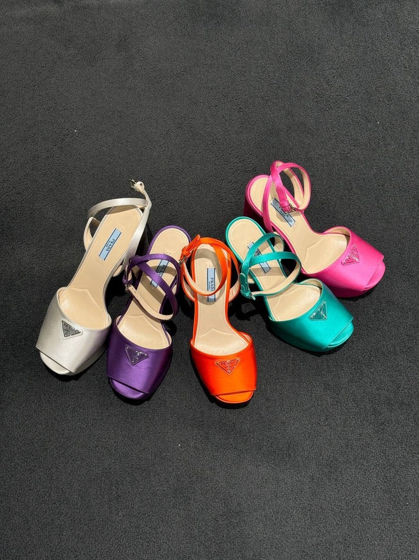 PRADA Sandals front view - Women's luxury Shoes