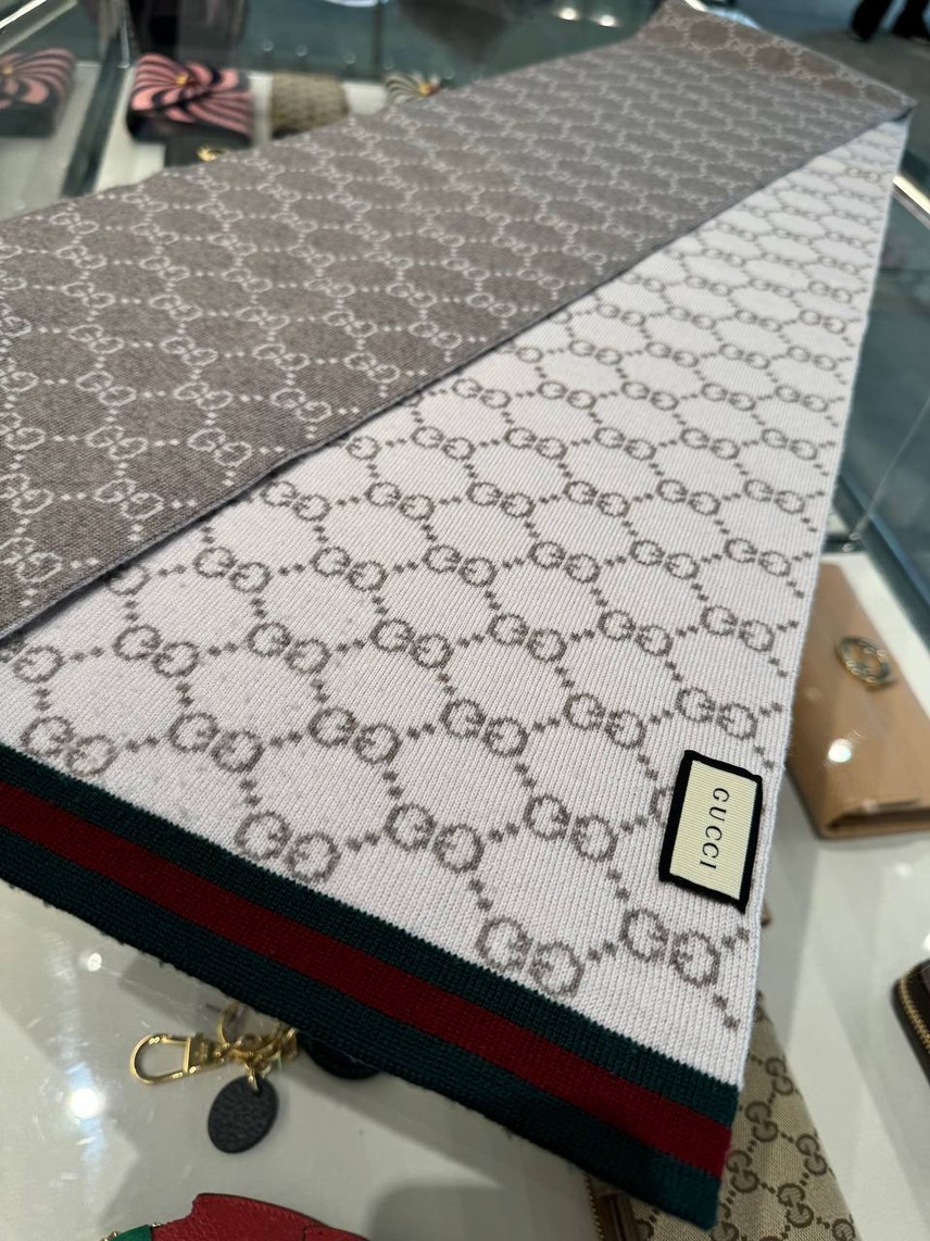 GUCCI Scarves side view - Men's luxury Accessories