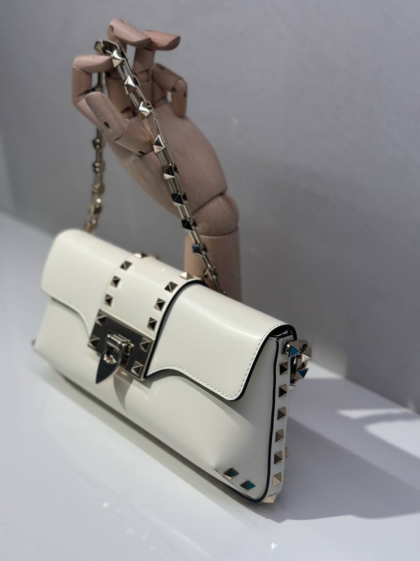 VALENTINO GARAVANI Clutch bags side view - Women's luxury Bags
