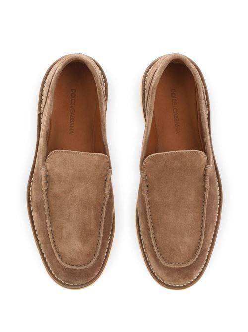 DOLCE & GABBANA Moccasins side view - Men's luxury Shoes