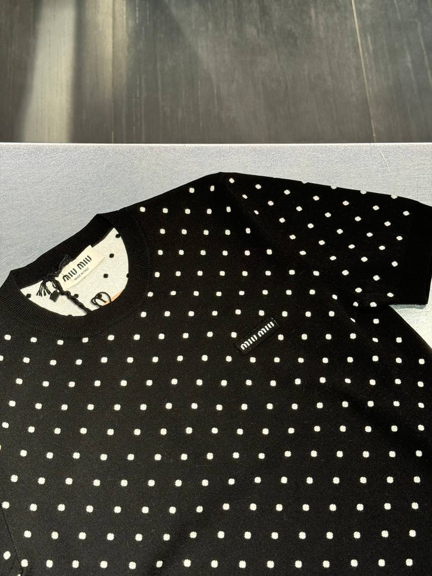 MIU MIU T-shirt and Polo side view - Women's luxury Clothes