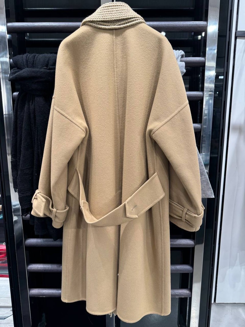 ERMANNO SCERVINO Coats side view - Women's luxury Clothes