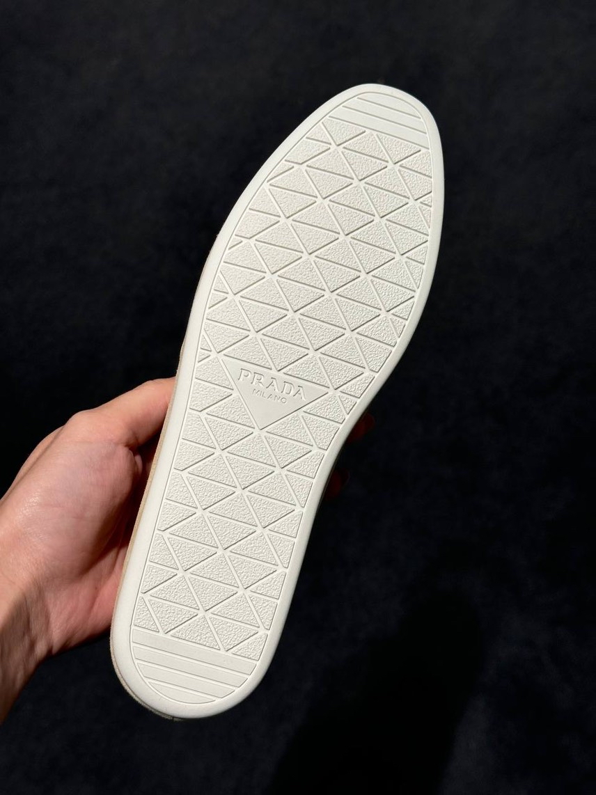 PRADA Moccasins side view - Women's luxury Shoes