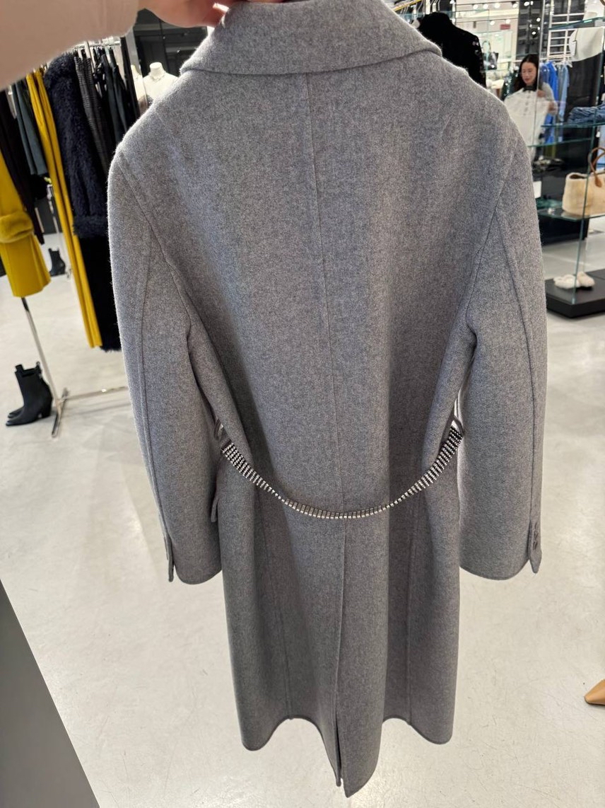 ERMANNO SCERVINO Coats side view - Women's luxury Clothes