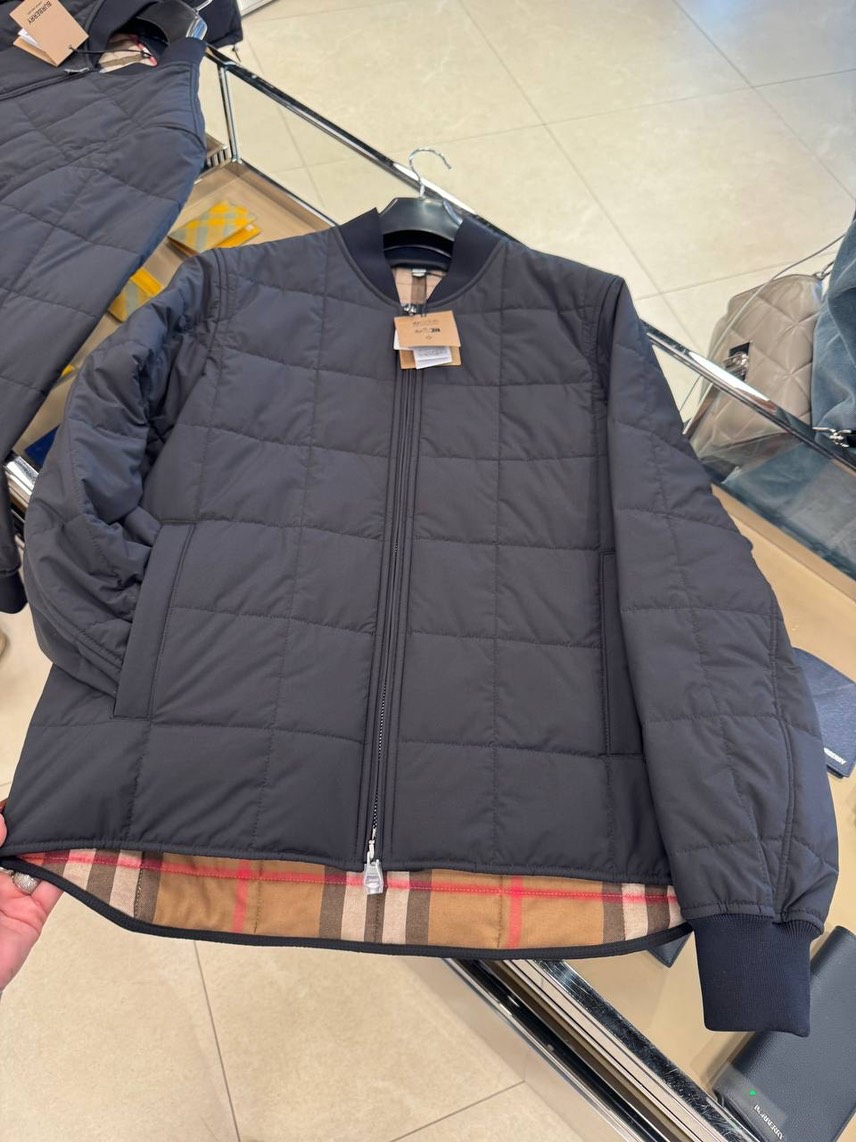 BURBERRY Jackets front view - Men's luxury Clothes