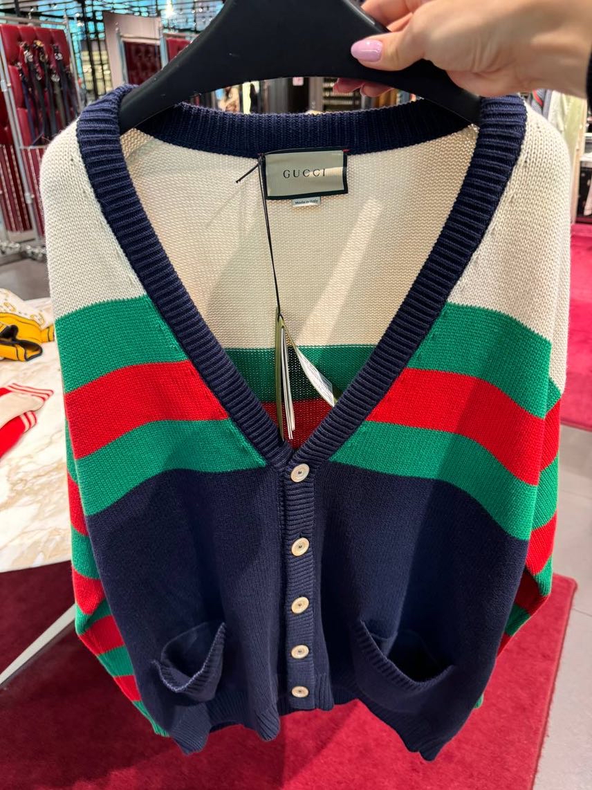 GUCCI Cardigans front view - Men's luxury Clothes