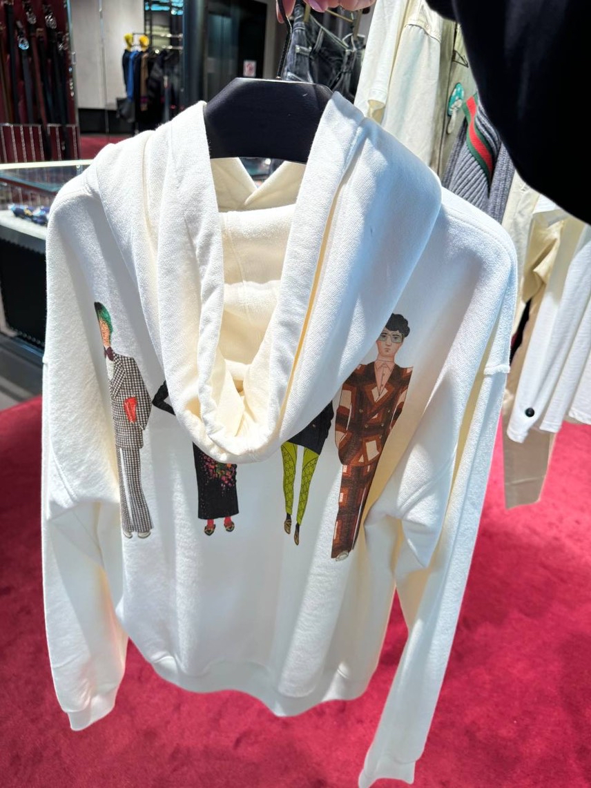 GUCCI Hoodies side view - Men's luxury Clothes