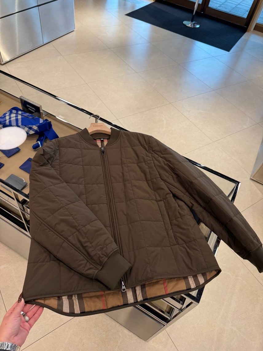 BURBERRY Jackets front view - Men's luxury Clothes