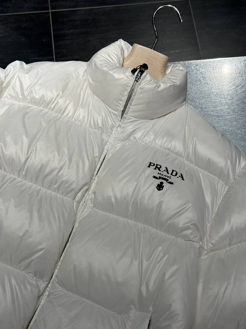 PRADA Down jacket side view - Women's luxury Clothes