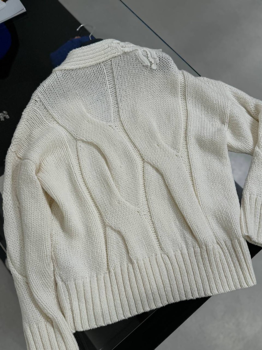 ERMANNO SCERVINO Cardigans side view - Women's luxury Clothes