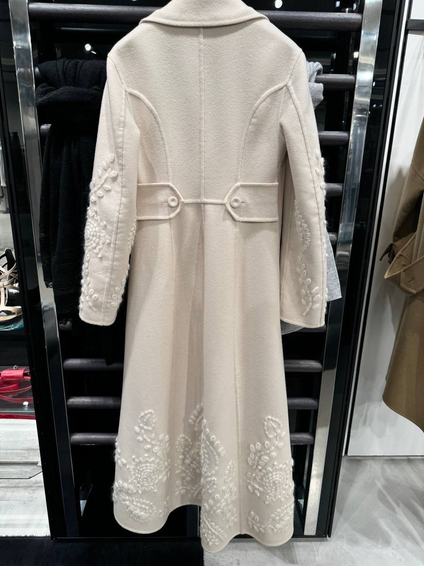 ERMANNO SCERVINO Coats side view - Women's luxury Clothes
