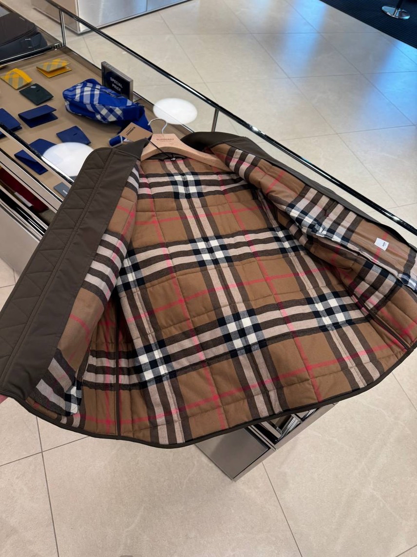 BURBERRY Jackets side view - Men's luxury Clothes