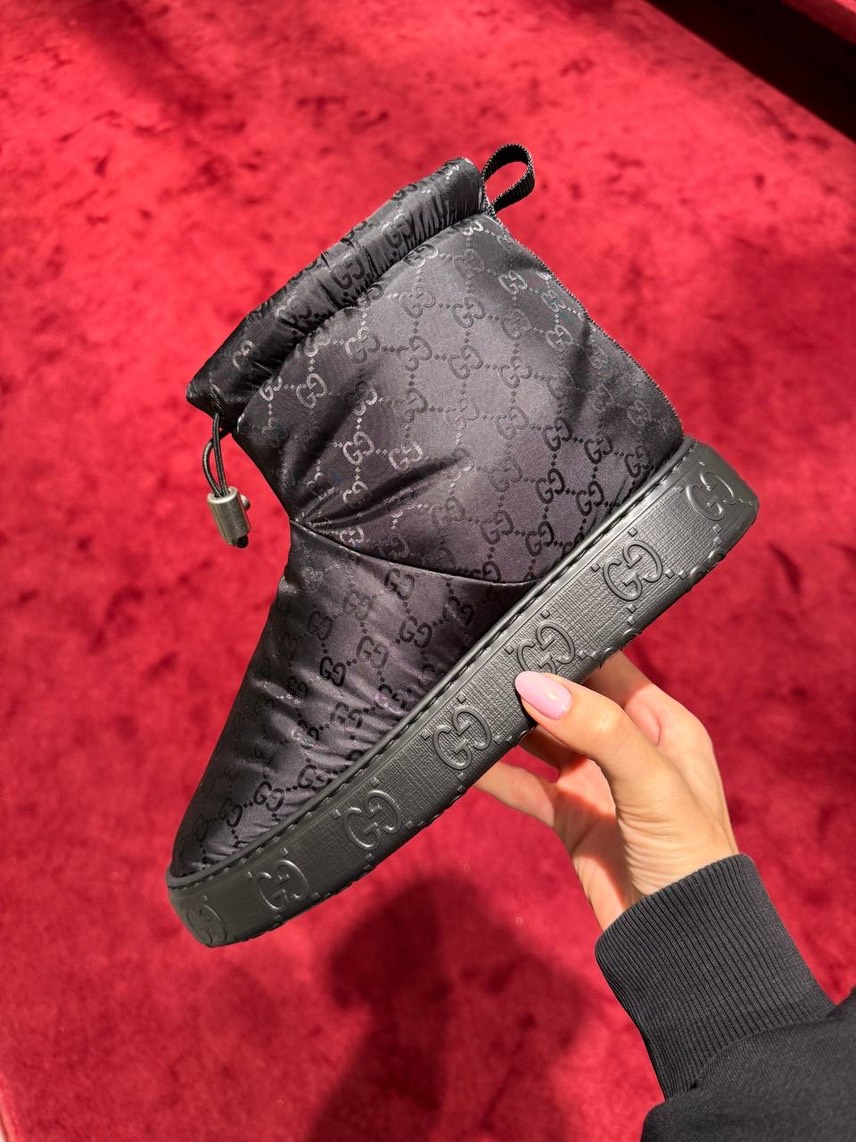 GUCCI Boots side view - Men's luxury Shoes