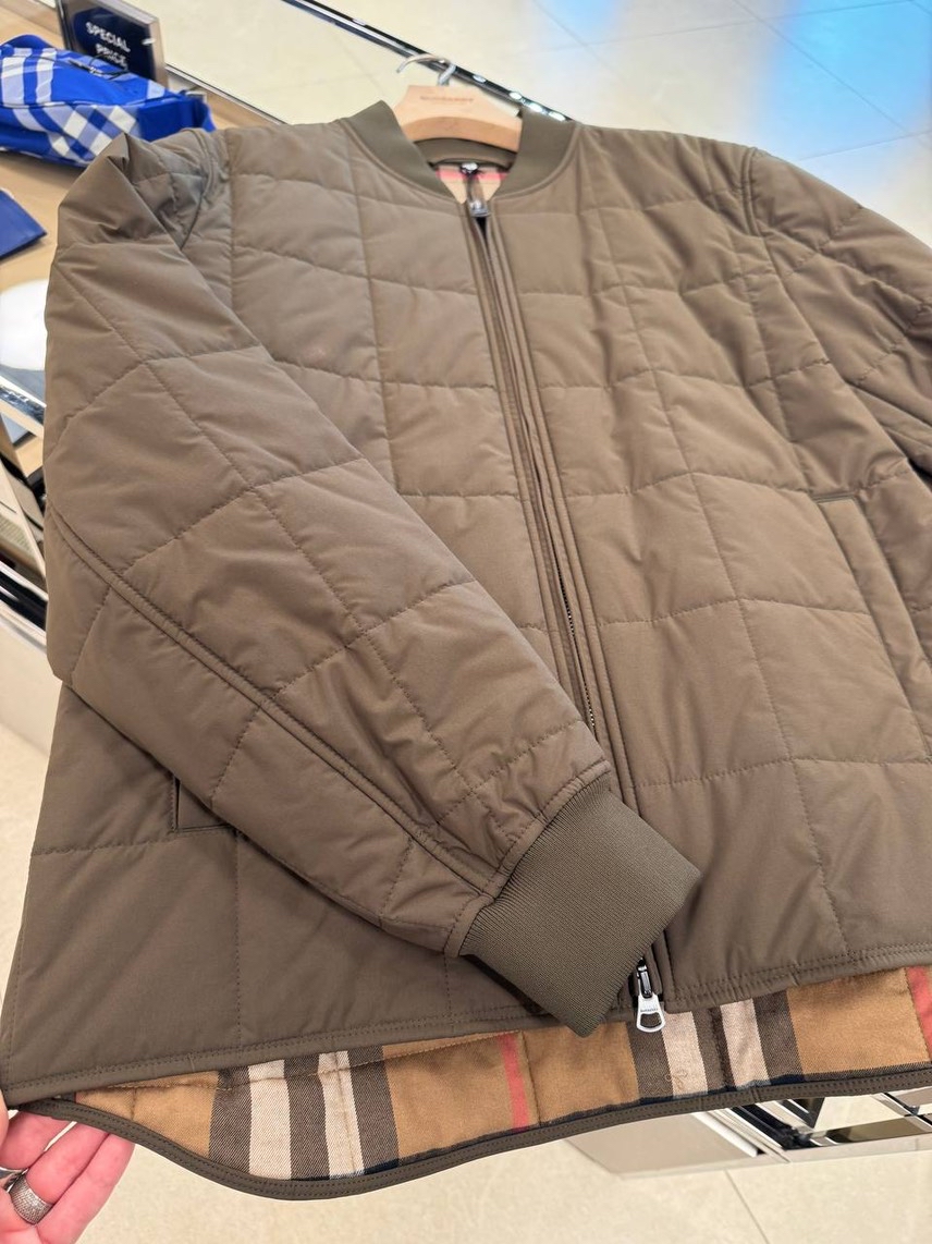 BURBERRY Jackets side view - Men's luxury Clothes