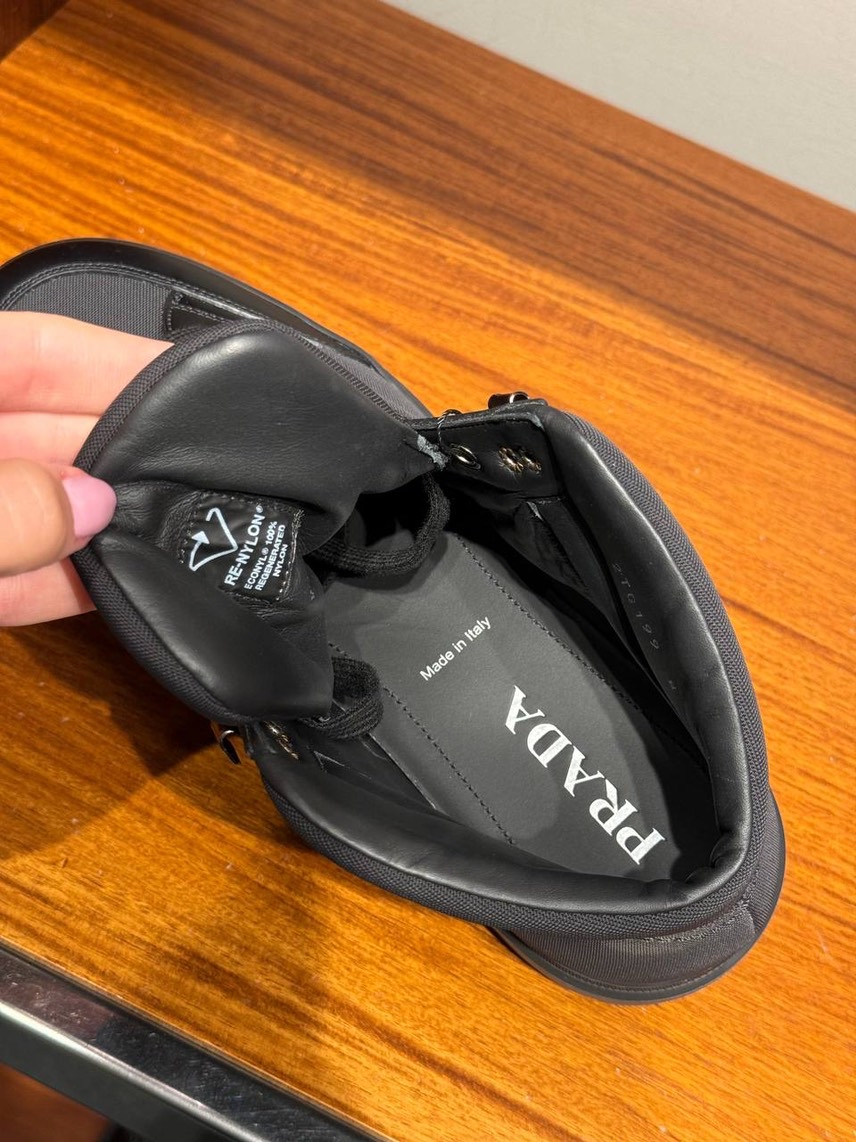 PRADA Boots side view - Men's luxury Shoes