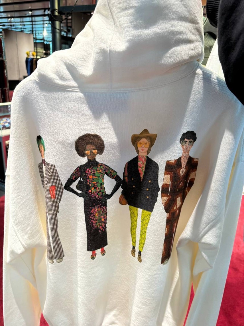 GUCCI Hoodies side view - Men's luxury Clothes