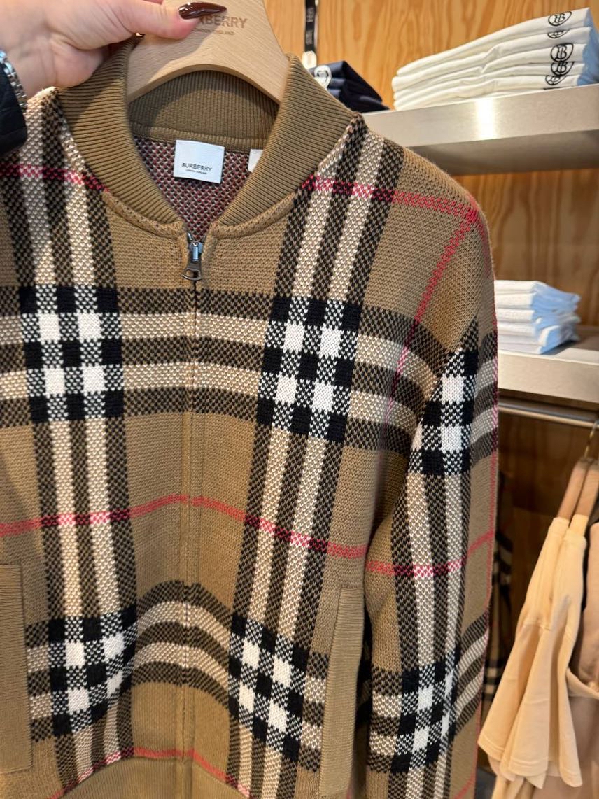BURBERRY Jackets side view - Men's luxury Clothes
